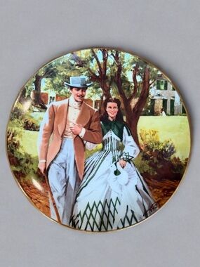 Gone With The Wind - Home To Tara - Commemarative Plate
